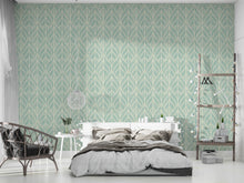 Cargar imagen en el visor de la galería, Pluma efecto lino verde