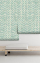 Cargar imagen en el visor de la galería, Pluma efecto lino verde