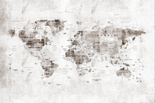 Cargar imagen en el visor de la galería, Mapa mundi vintage
