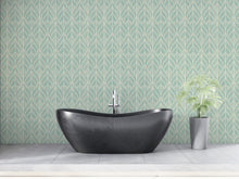 Cargar imagen en el visor de la galería, Pluma efecto lino verde